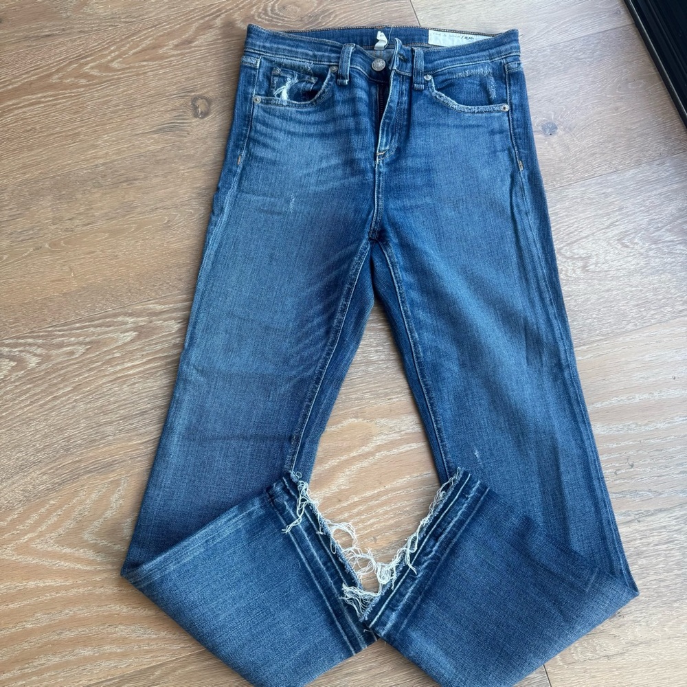 Rag & Bone Crop Flare Jeans